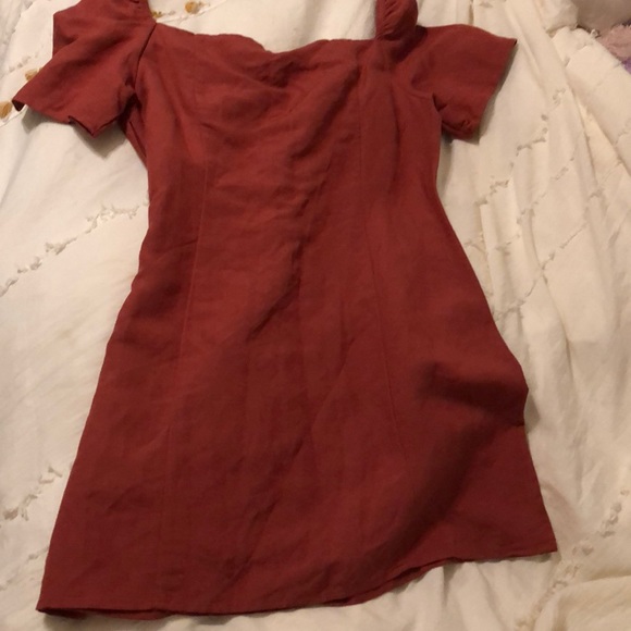 Medium mini button up brick dress impeccable pig - Picture 2 of 4